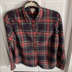 J. Crew Plaid Button Down